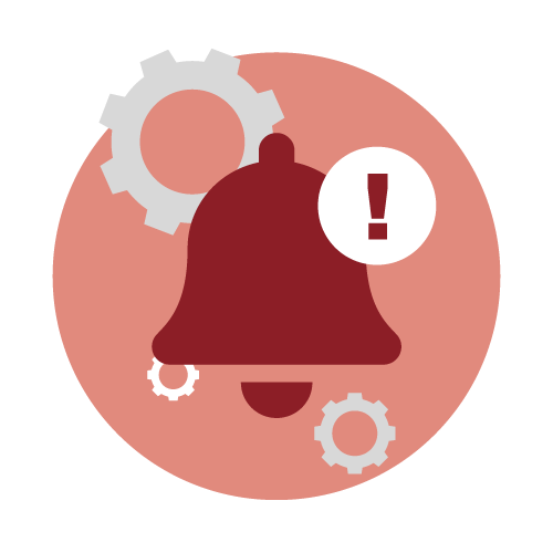 残業アラートアイコン画像